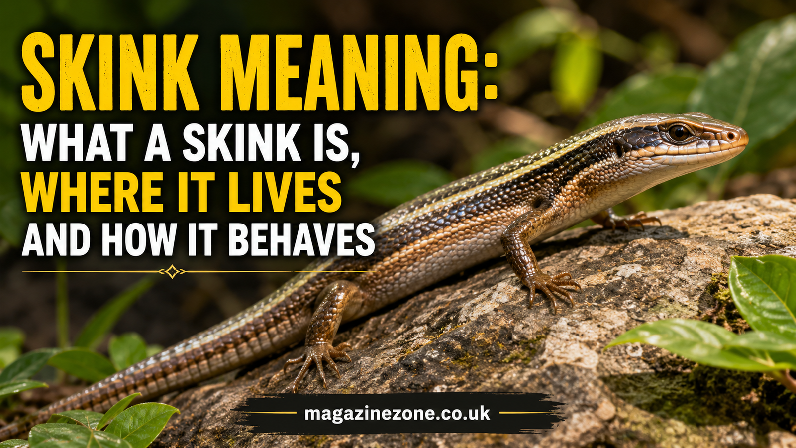 Skink Meaning