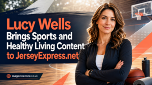 Lucy Wells Brings Sports and Healthy Living Content to JerseyExpress.net
